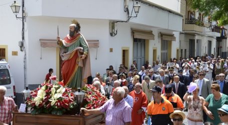 San Bartolomé de Tirajana rindió tributo a su patrón a 38º a la sombra