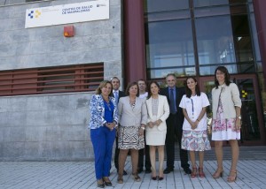Brígida Mendoza visita el Centro de Salud de Maspalomas 