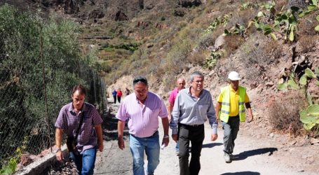 El Cabildo invierte 346.000 euros en la restauración de caminos agrícolas de San Bartolomé de Tirajana