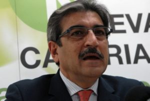 Román Rodríguez, presidente de Nueva Canarias
