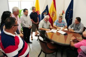 Firma el acuerdo con la Asociación Coprocan