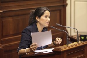 Aurora del Rosario, parlamentaria y portavoz popular de Empleo  