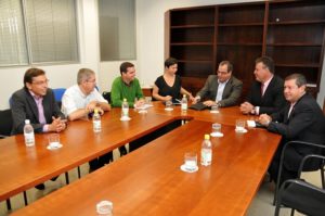 El Cabildo se reune con los alcaldes de Medianías