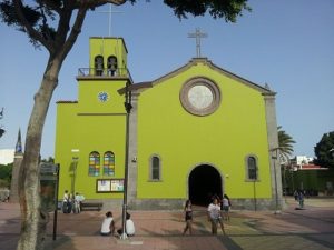 Iglesia de San Rafael, en Vecindario