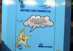 Modelo de contenedor instalado por Martínez Cano en municipios de Gran Canaria