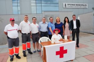 Cruz Roja, 'Díade la Banderita' en San Bartolomé de Tirajana
