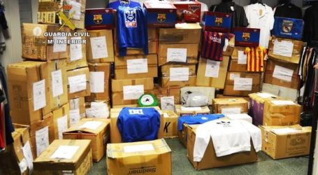 Requisan en el sur de Gran Canaria productos falsos valorados en más de un millón de euros