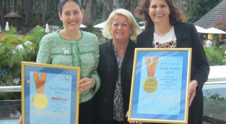 Dos hoteles de la cadena Seaside obtienen el “Gold Medal Award 2013”