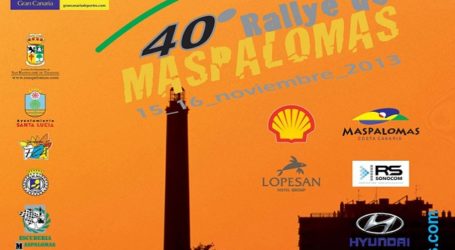 El 40 Rallye de Maspalomas obliga al Ayuntamiento a cerrar varias calles