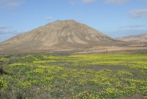 Montaña de Tindaya en los Llanos de Esquinzo, Fuerteventura