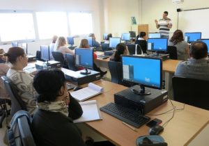 Ampas de Santa Lucía, cursos de alfabetización informática