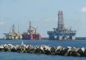Plataformas petrolíferas en Gran Canaria