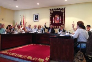 Pleno ordinario de la corporación del Ayuntamiento de Mogán (foto de archivo)