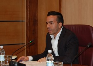 Maicol Santana, portavoz del PP en el Ayuntamiento de Mogán