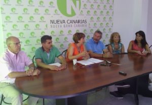Grupo político de NC en el Ayuntamiento de San Bartolomé de Tirajana 