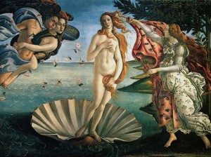Nacimiento de Venus, Botticelli