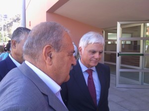 El vicepresidente y consejero de Educación del Gobierno de Canarias, José Miguel Pérez, inaugura el CEO Motor Grande 