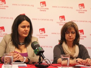IU, Elvira Hernández y Paloma López