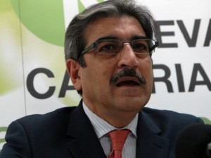 Román Rodríguez, portavoz de NC en el Parlamento canario