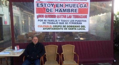 El empresario en huelga de hambre desmiente que todo sea un “montaje” para no pagar