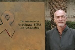 Orlando Viera, presidente de Amigos Canarios contra el Sida