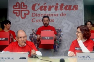 Cáritas Diocesana, Pedro Herranz y Fátima Díaz