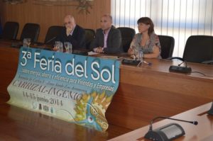 Los alcaldes y alcaldesa de la Mancomunidad del Sureste presentan la Feria del Sol
