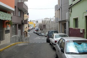 Calle Saulo Torón, en Arguineguín