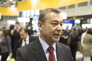 Paulino Rivero, presidente del Gobierno de Canarias