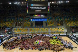 Mundobasket 2014 en Gran Canaria, grupo de voluntarios