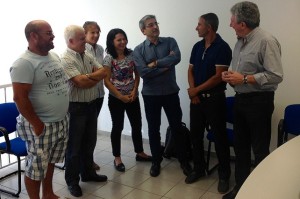 Nueeva Canarias y Cofradía de Pescadores de Arguineguín, reunión