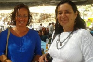 Pino González y Maribel Monzón, concejalas socialistas de Mogán