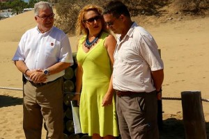 Charca de Maspalomas, presentación del proyecto del Cabildo de Gran Canaria