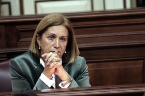 Mercedes Roldos, exconsejera de Sanidad del Gobierno de Canarias