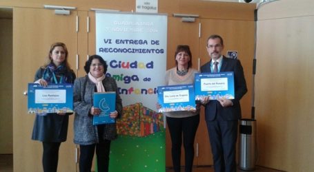 Santa Lucía recibe de Unicef el reconocimiento de Ciudad Amiga de la Infancia