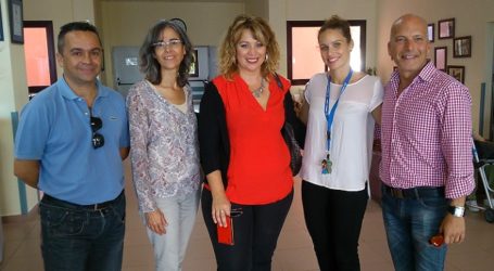 Guerra y Ojeda visitan los centros de atención sociosanitaria en Santa Lucía