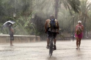 Furtes lluvias y vientos en Gran Canaria