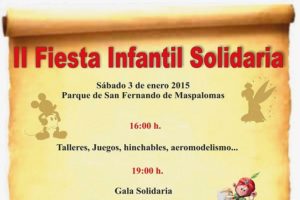 Fista Infantil Solidaria (cartel, detalle)