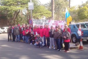 Trabajadores del Hotel Oasis Maspalomas, en huelga indefinida