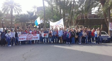 Sigue la huelga indefinida de los trabajadores del Riu Oasis Maspalomas
