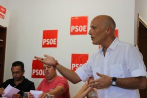 Julio Ojeda Medina, secretario general del PSC-PSOE de Santa Lucía