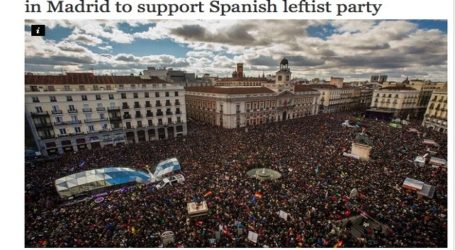 La hostilidad de la prensa española a Podemos contrasta con la sorpresa internacional por el éxito del 31-E