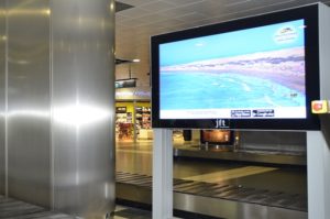Aeropuerto de Gran Canaria, publicidad de Maspalomas