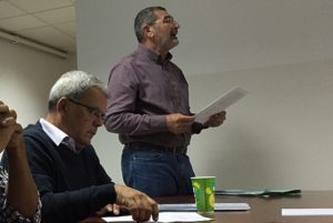 NC, Ángel López 'Lito' y Pepe Juan Santana (sentado)