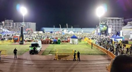 Unas 17.000 personas asisten al concierto de Romeo Santos en Maspalomas