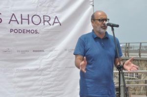 Juan Manuel Brito, candidato de Podemos a la Presidencia del Cabildo de Gran Canaria