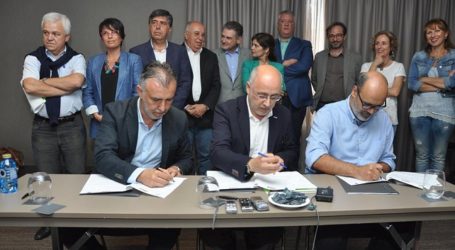 NC, PSOE y Podemos firman un pacto progresista para gobernar en Gran Canaria