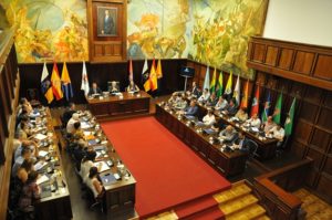 Antonio Morales y 21 alcaldes de Gran Canaria