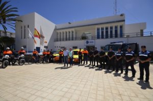 Policía Local y Protección Civil de Maspalomas