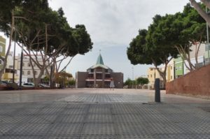 El Tablero, plaza